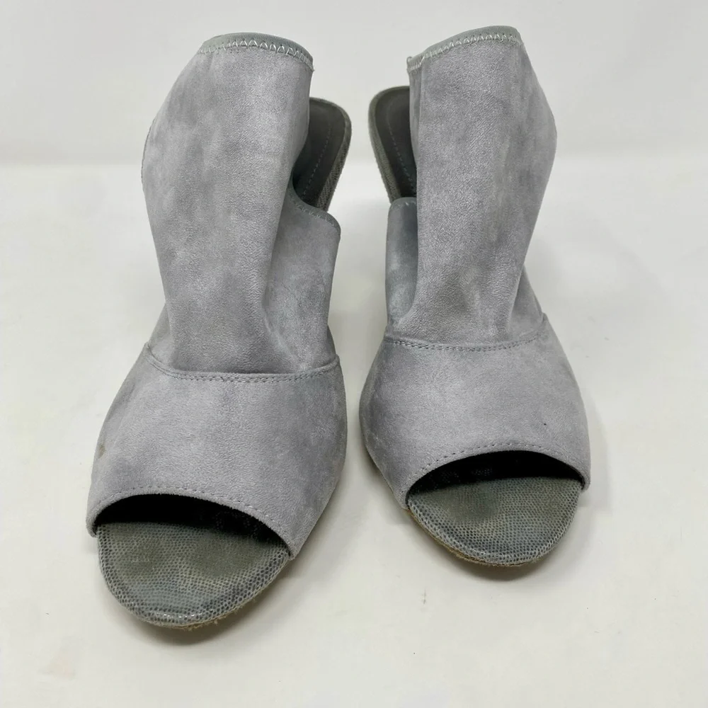Elegant Gray Women's Heels Size 9.5